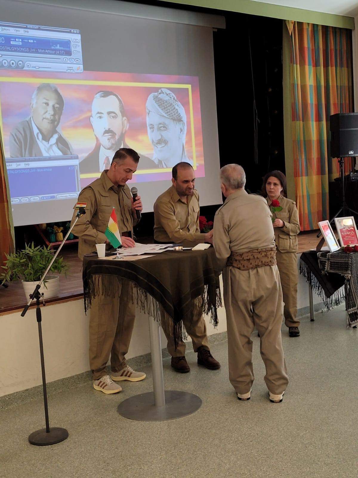 بەڕێوەچوونی ڕێوڕەسمی ١٠ی خاکەلێوە ڕۆژی شەهیدانی کوردستان لە شاری یۆتۆبۆری